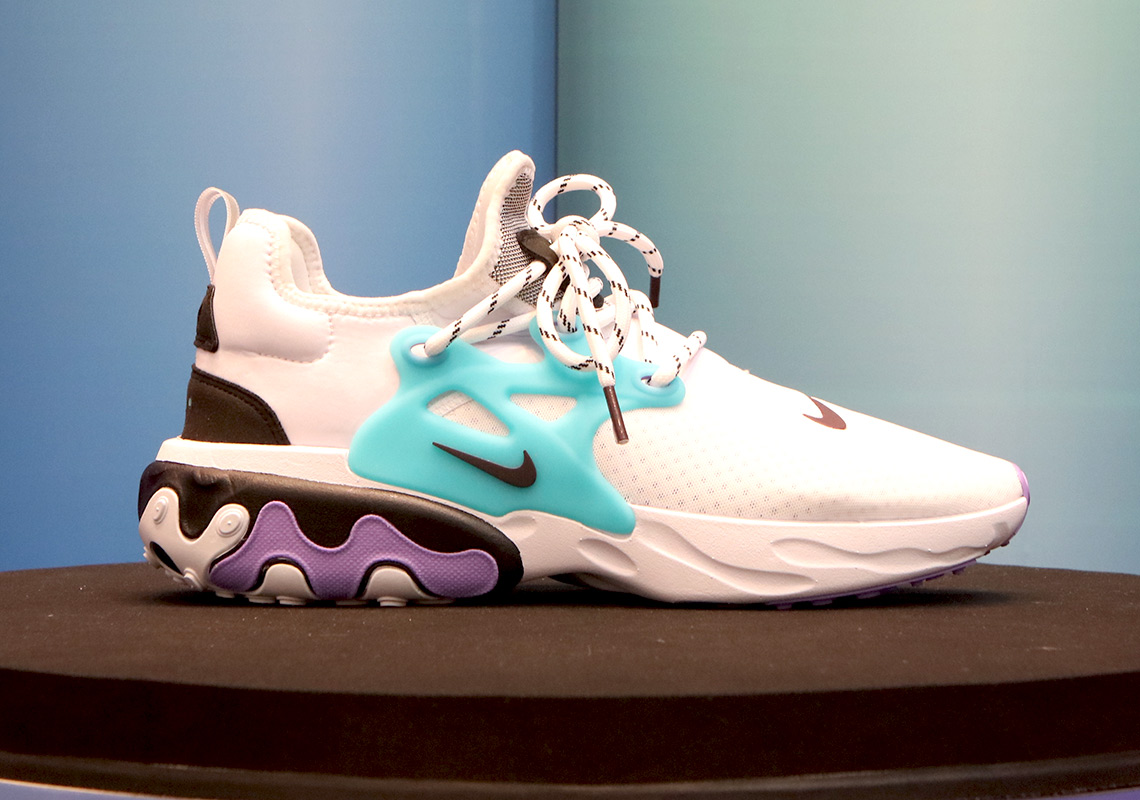 Nike React Presto Teal Purple Cassette Tape 4