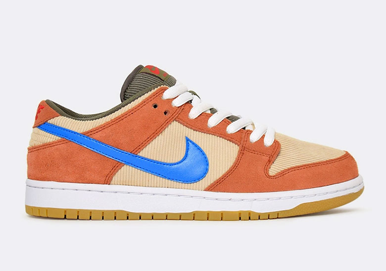 Nike Sb Dunk Low Corduroy Bq6817 201 3