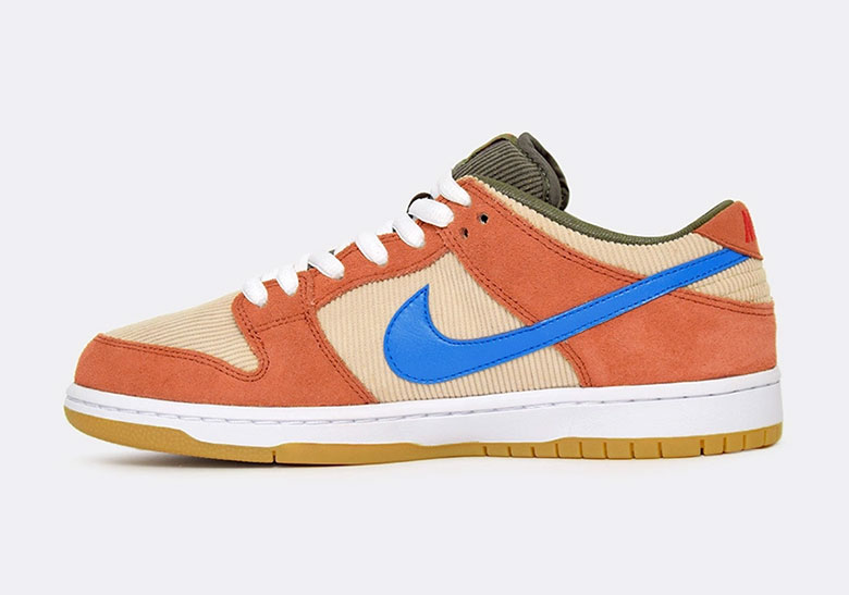 Nike Sb Dunk Low Corduroy Bq6817 201 6