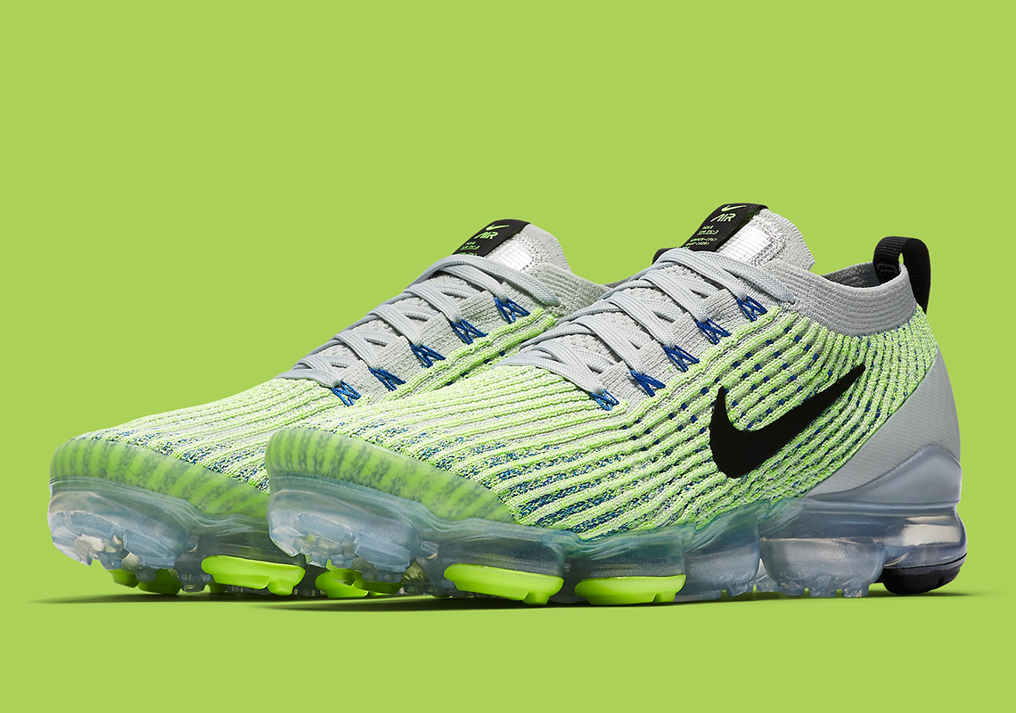 Nike's Vapormax Flyknit 3.0 Receives A "Barely Volt" Makeover