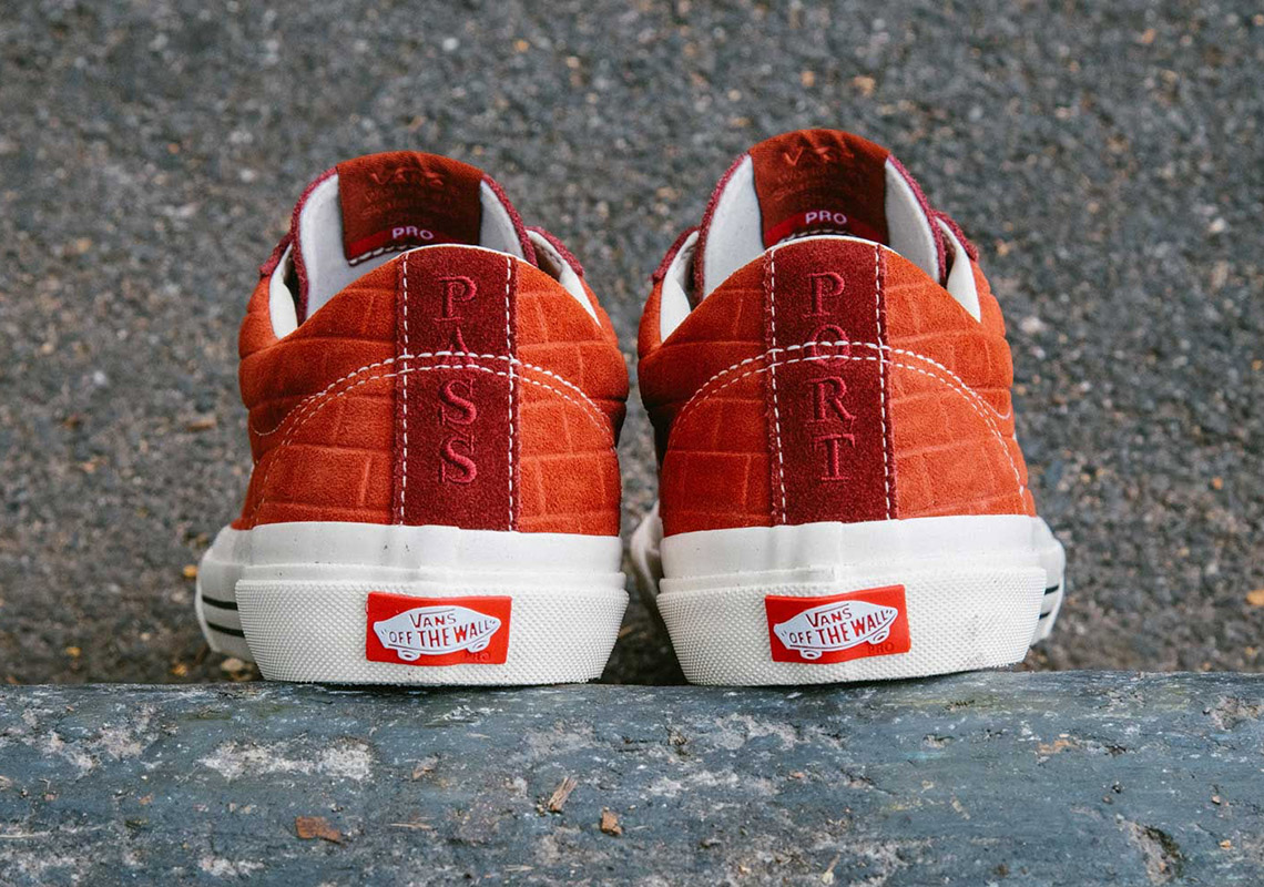 Passport Vans Sid Pro Red 1