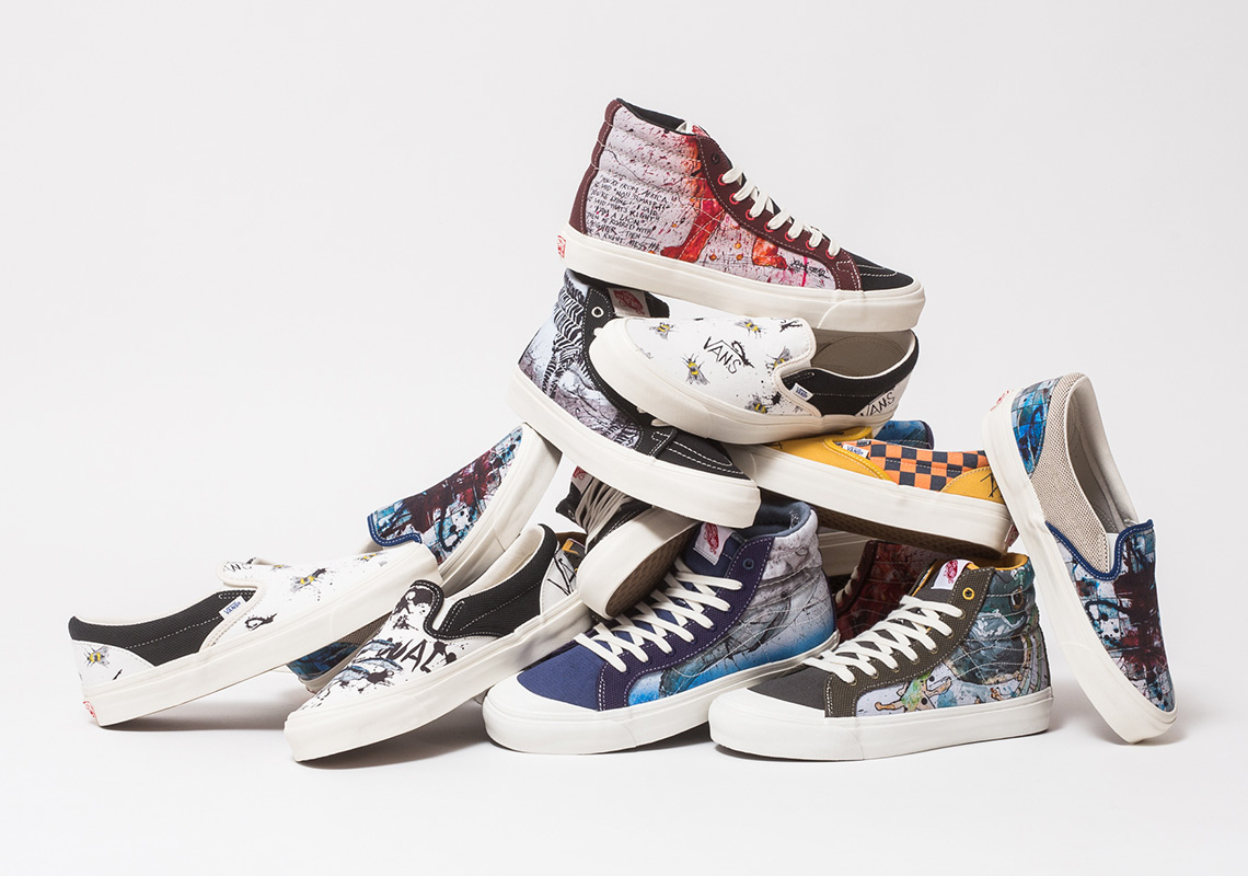 Where To Buy The Ralph Steadman x Vans Vault Footwear Collection