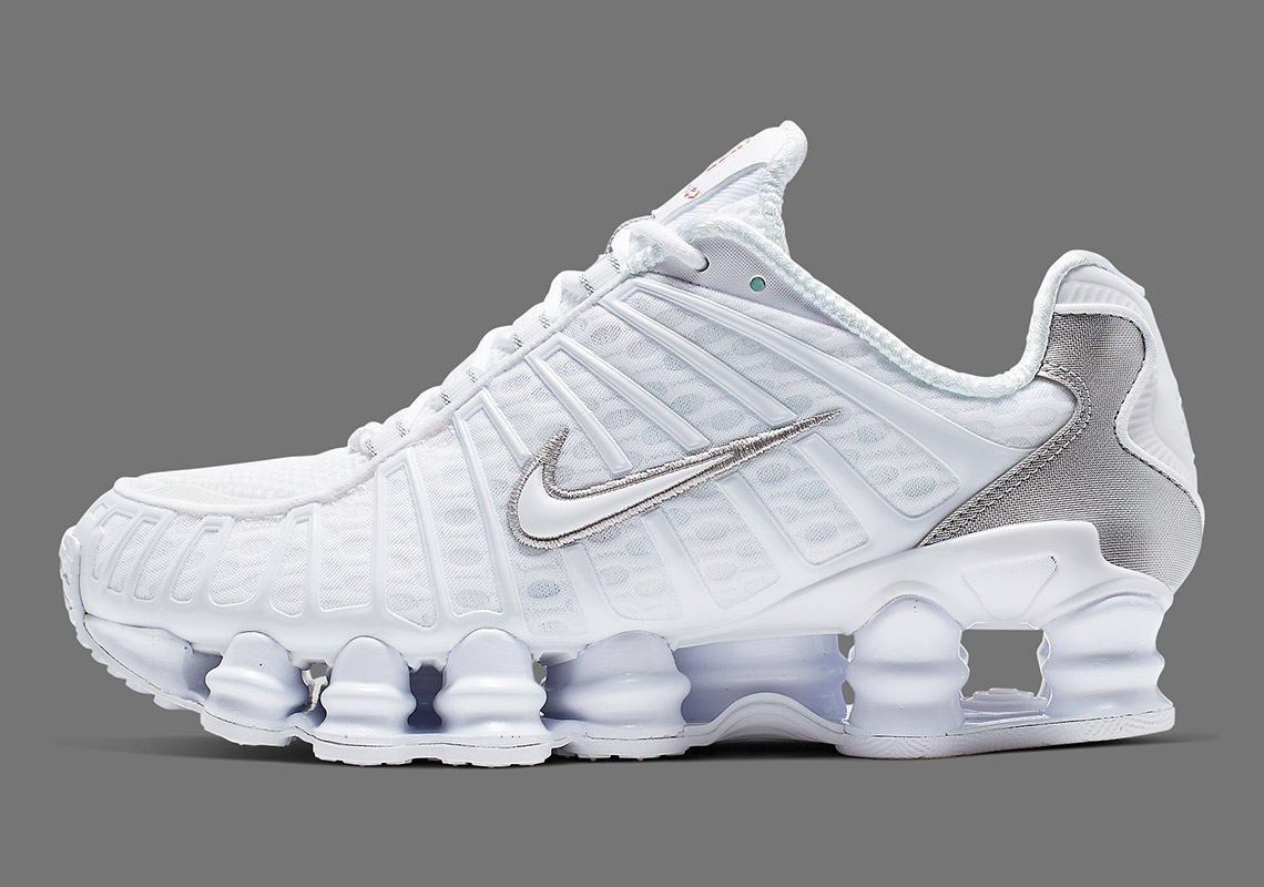 Nike Shox Tl White White Ar3566 100 1