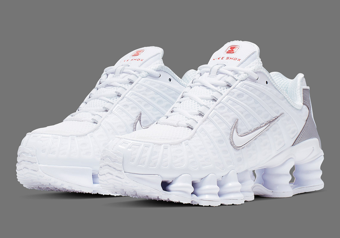 The Nike Shox Revival Continues With A New White And Silver TL