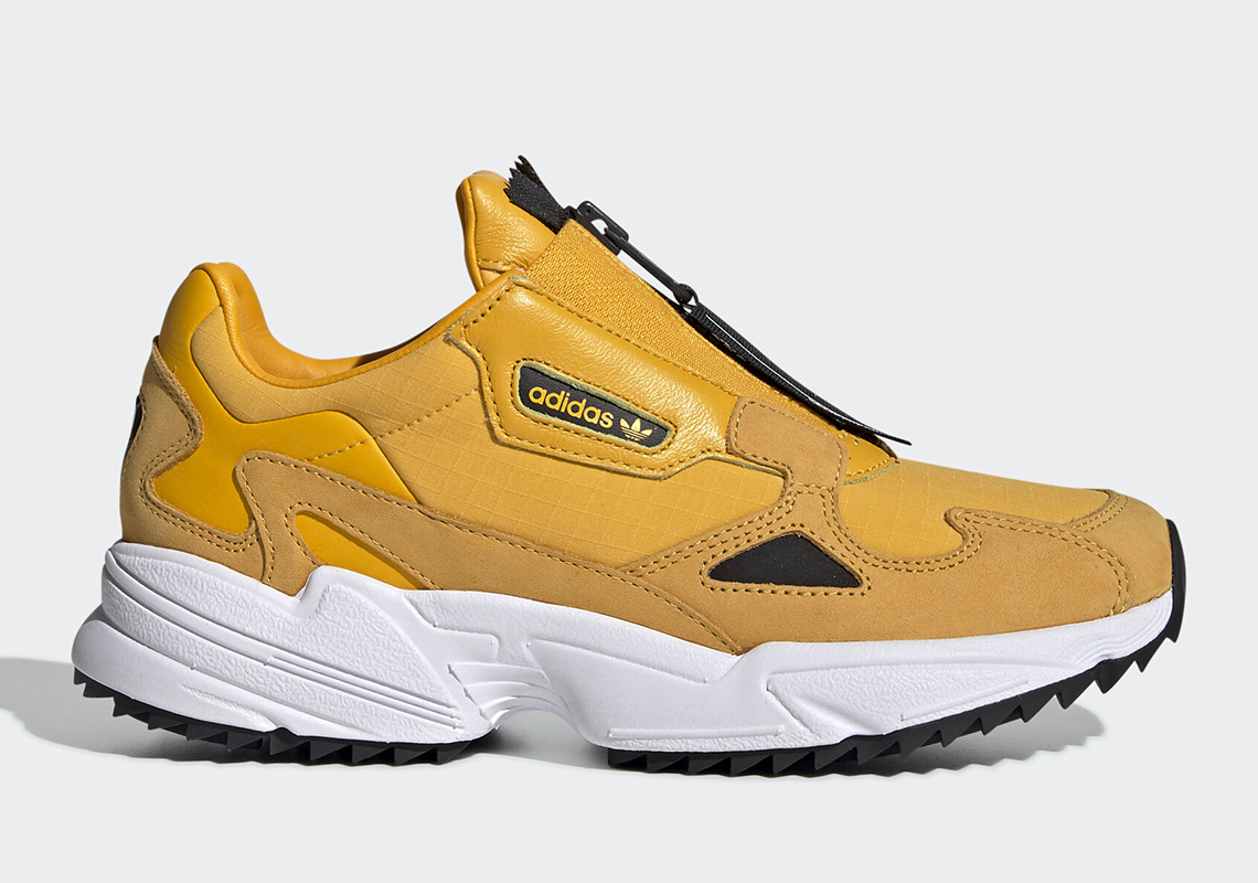 Adidas Falcon Zip Gold Black Ee5113 2