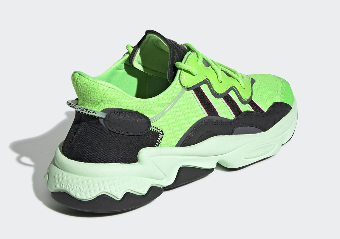 Adidas Ozweego Neon Green Ee7008 1