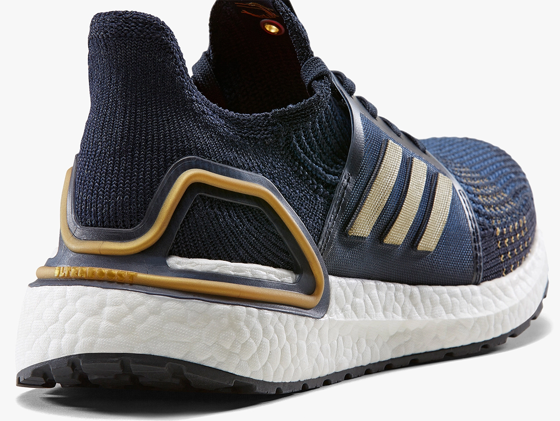 Adidas Ultra Boost 2019 Navy Gold Ee9447 2