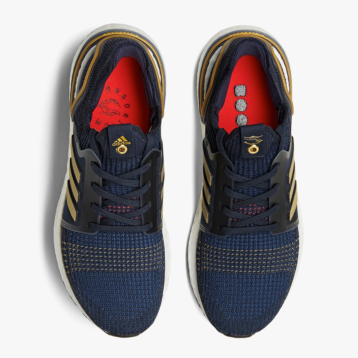 Adidas Ultra Boost 2019 Navy Gold Ee9447 3