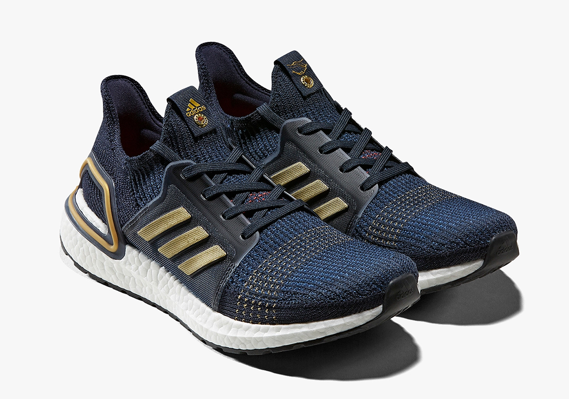 Adidas Ultra Boost 2019 Navy Gold Ee9447 4