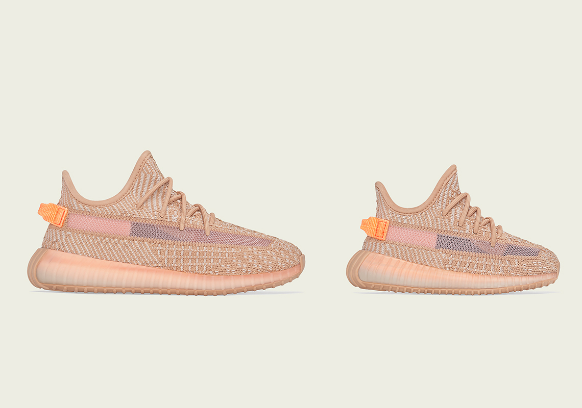 adidas Announces Global Release Of Yeezy 350 "Clay" For Kids