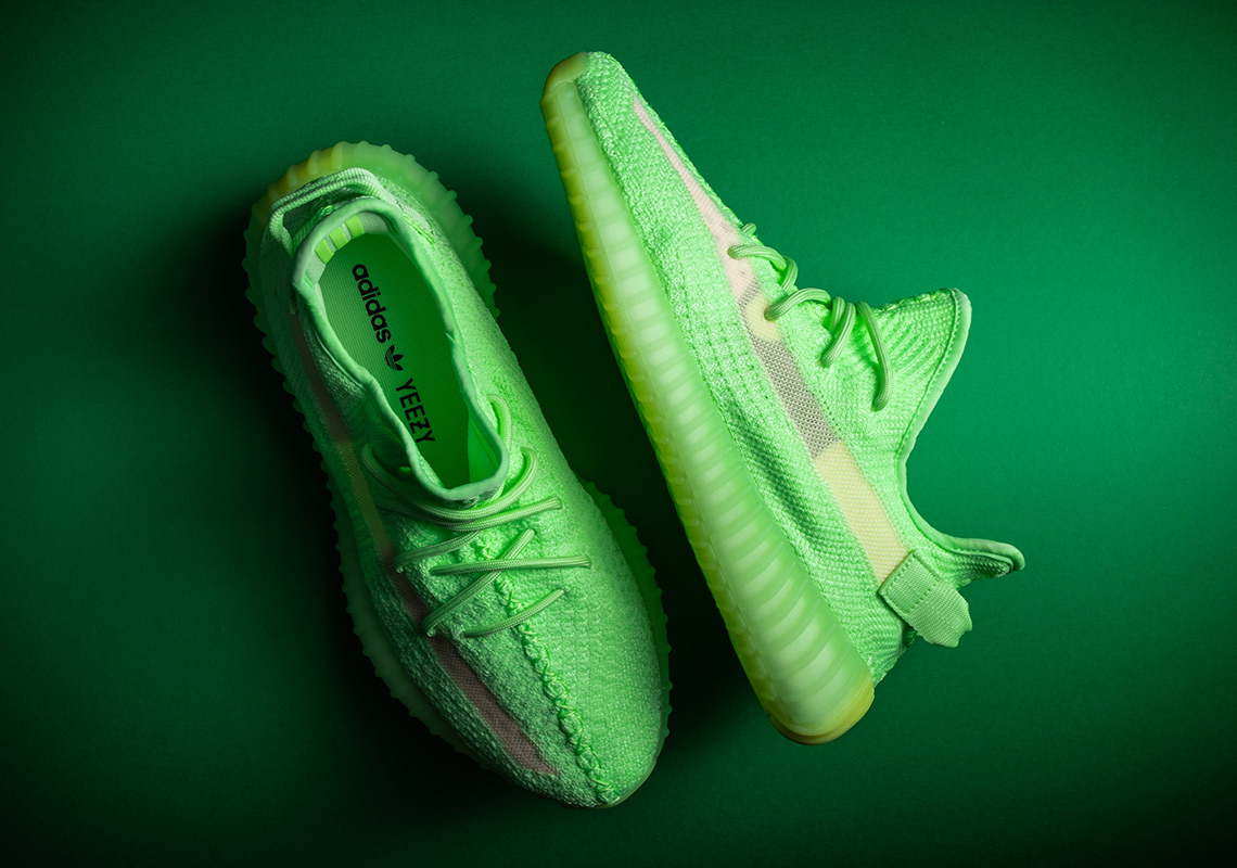 The adidas Yeezy Boost 350 v2 "Glow" Release Reminder