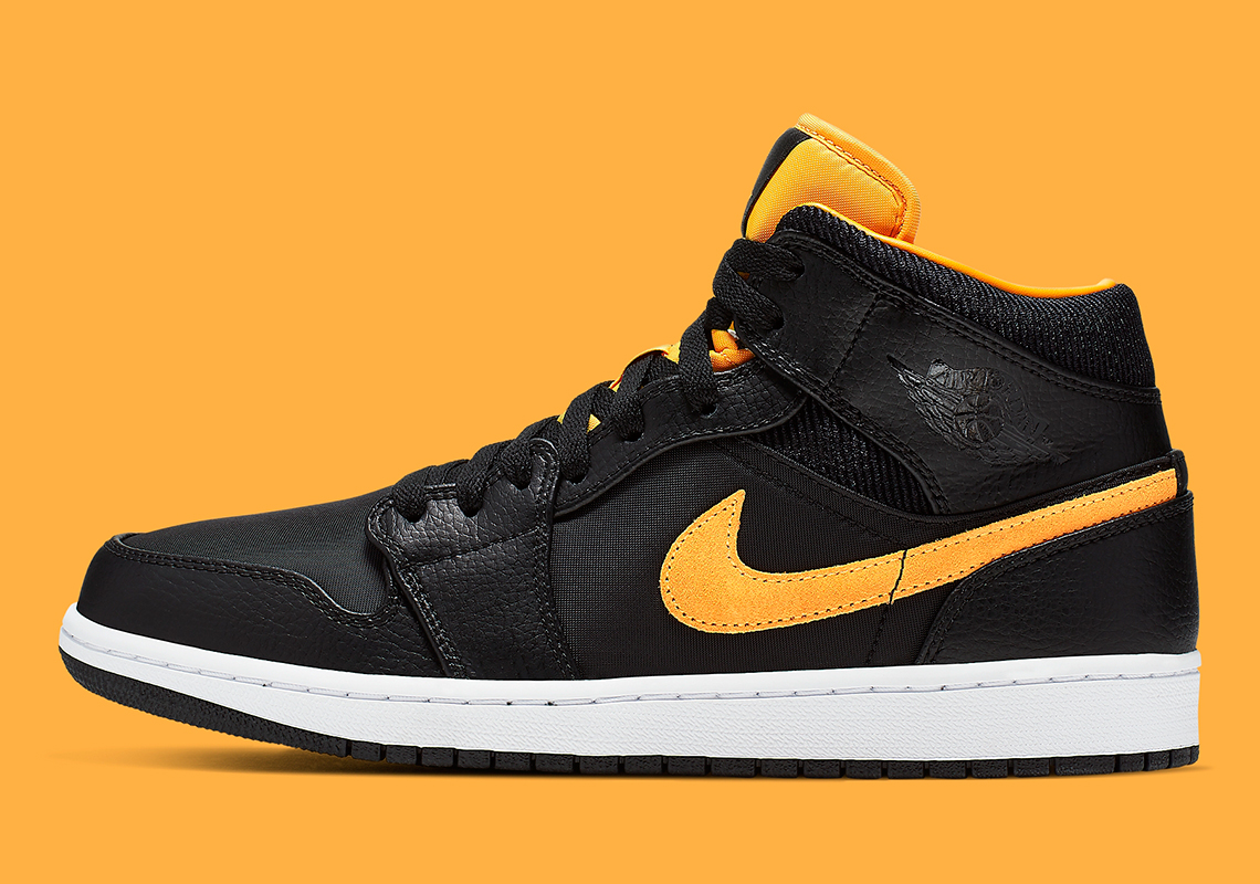 Air Jordan 1 Mid Black University Gold Ci9352 001 6