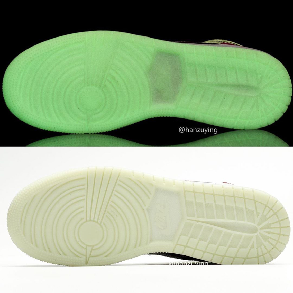 Air Jordan 1 Mid Glow In The Dark Av5174 076 Release Info 9