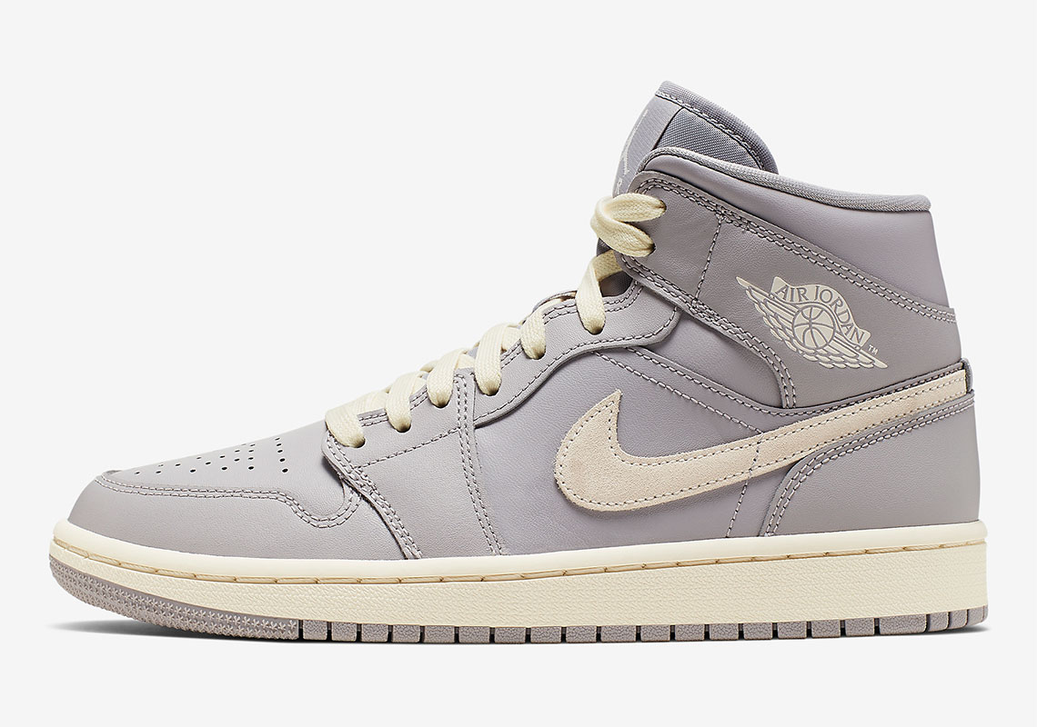 Air Jordan 1 Mid "Light Bone" Dropping Exclusively For Women