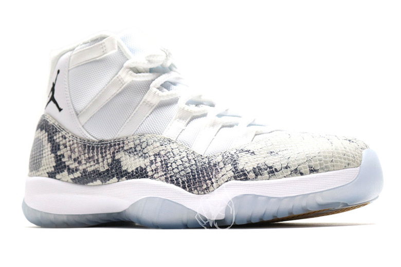 Air Jordan 11 Beige Snakeskin Pe 3