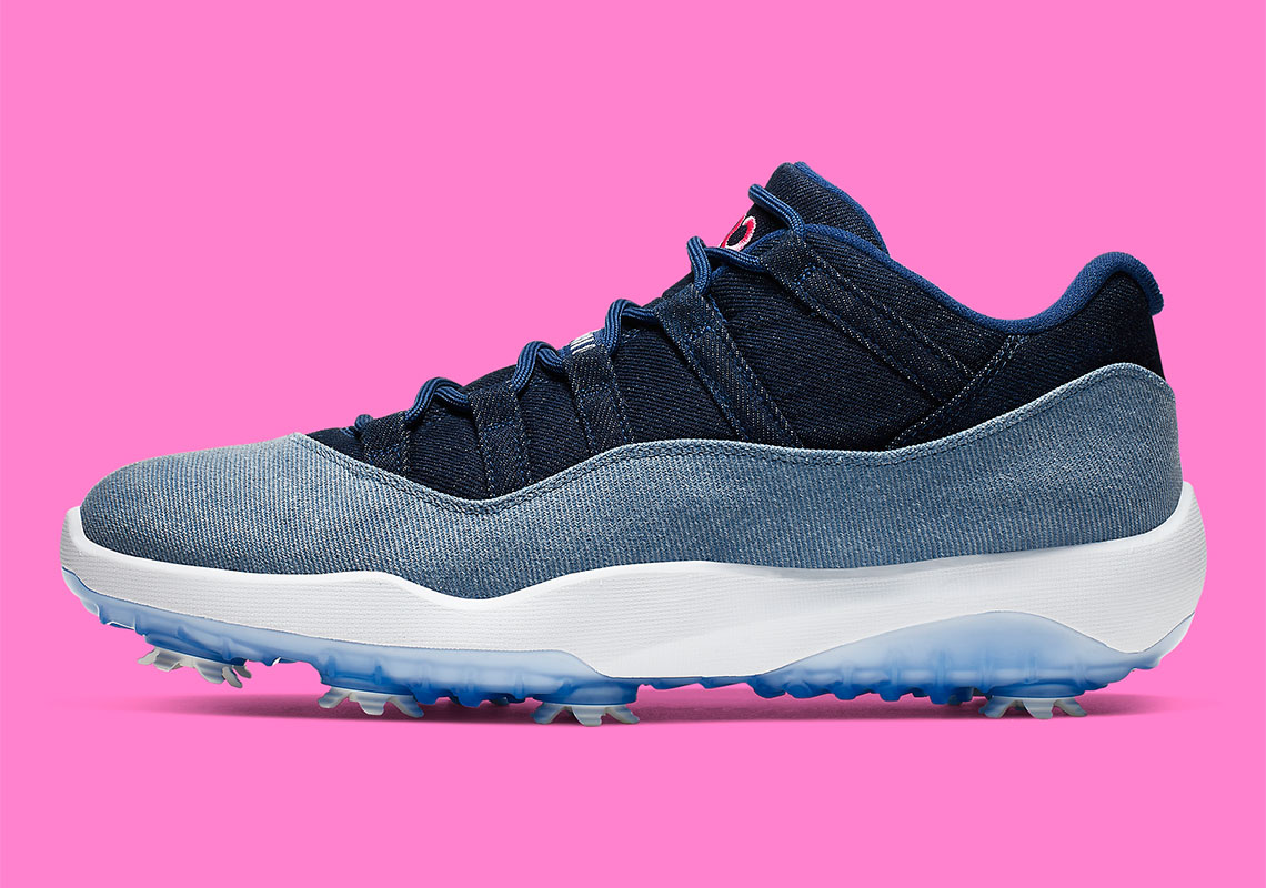 Air Jordan 11 Golf Denim Aq0963 400 1