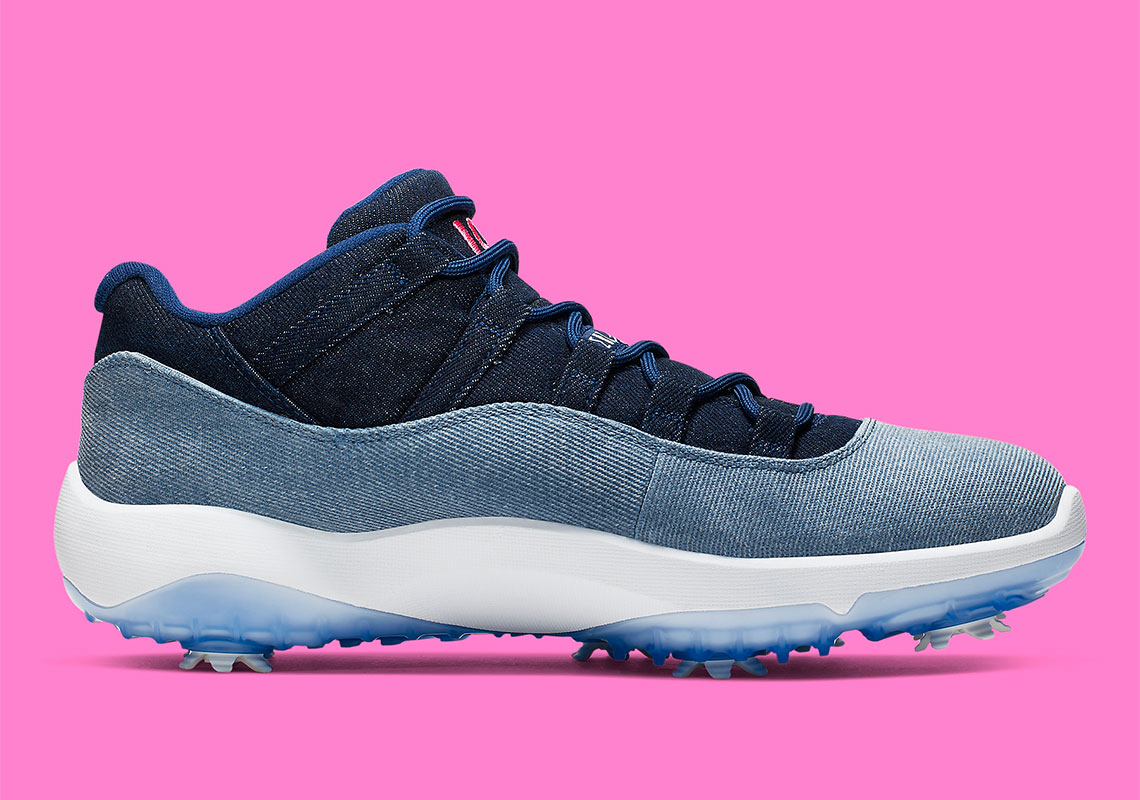 Air Jordan 11 Golf Denim Aq0963 400 3