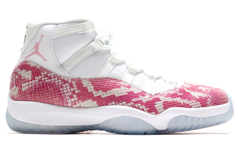 Air Jordan 11 Pink Snakeskin Pe 1