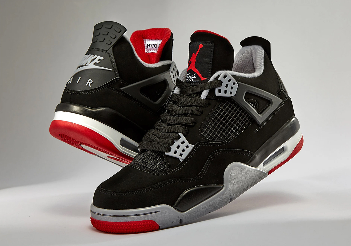 Air Jordan 4 “Bred” Releases Today