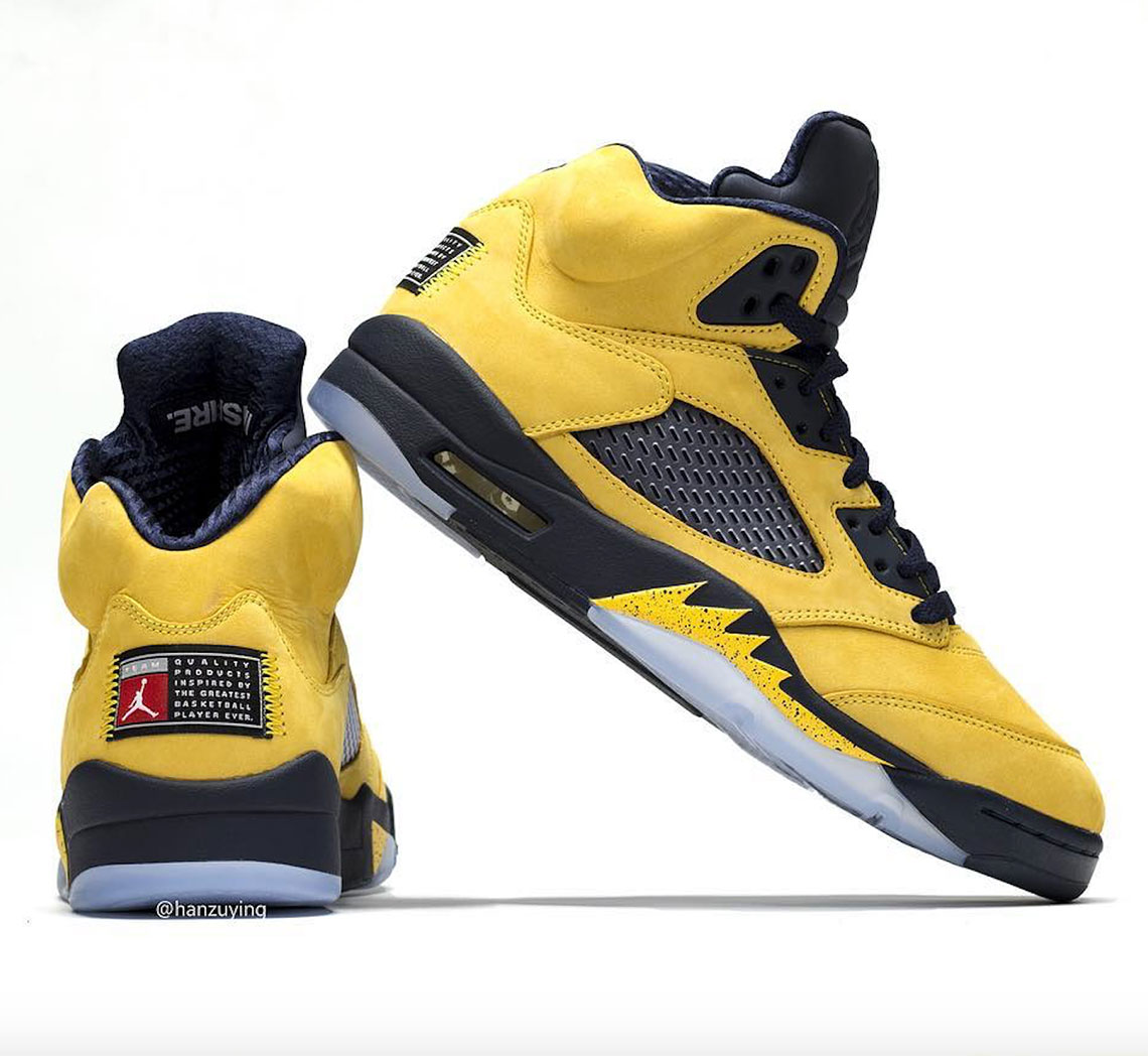 Air Jordan 5 Retro Sp Michigan Inspire Cq9541 704 8