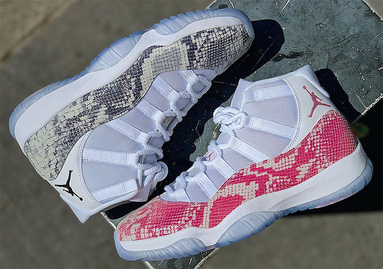 Air Jordan 11 “Snakeskin” Samples, First Revealed By Drake, Emerge In Detail