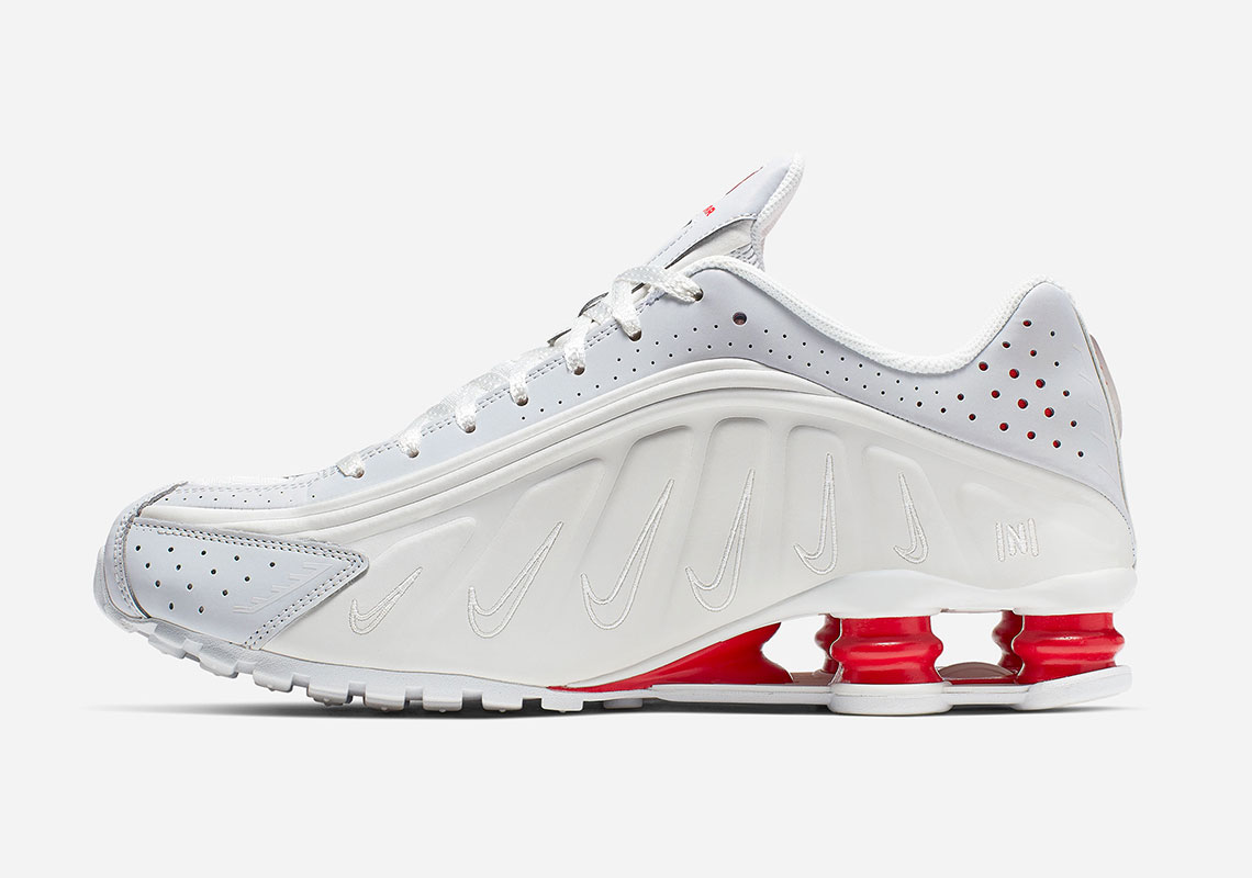 Neymar Nike Shox R4 White Release Date 1