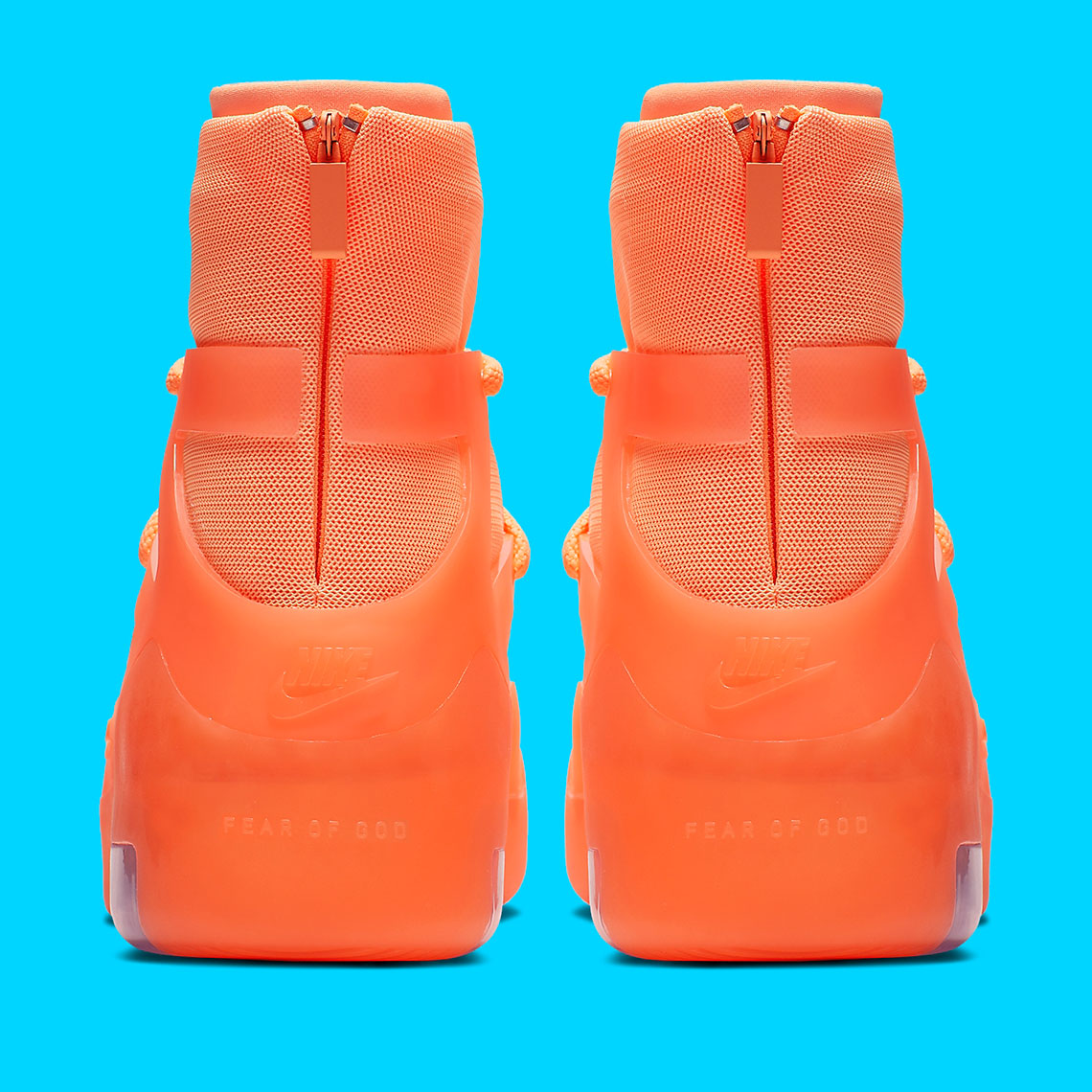 Nike Air Fear Of God 1 Orange Ar4237 800 1