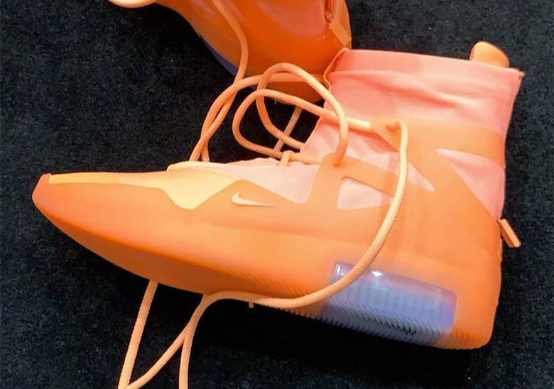 PJ Tucker Reveals A Closer Look At The Nike Air Fear Of God 1 "Orange Pulse"