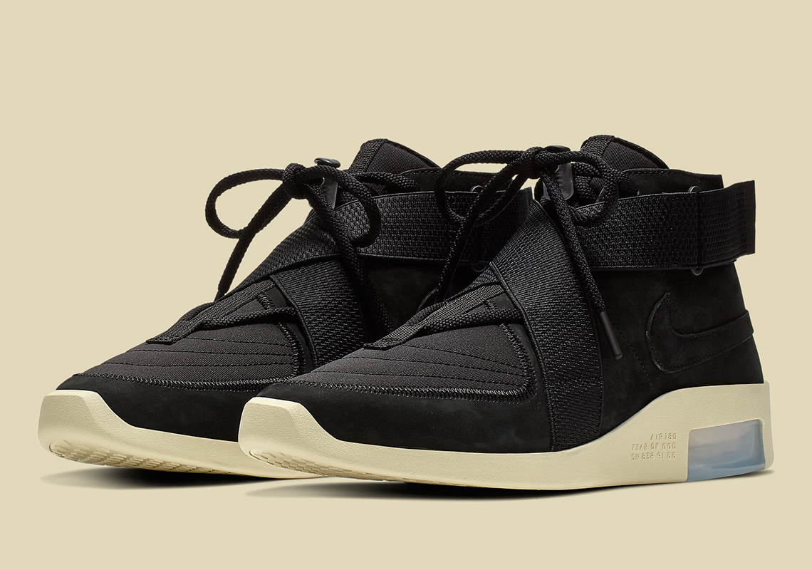 Nike Air Fear Of God Raid Black At8087 002 1