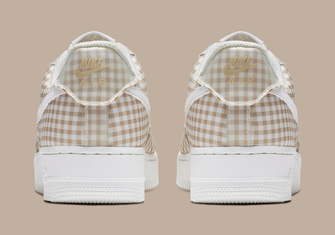 Nike Air Force 1 Gingham Brown Bv4891 101 2