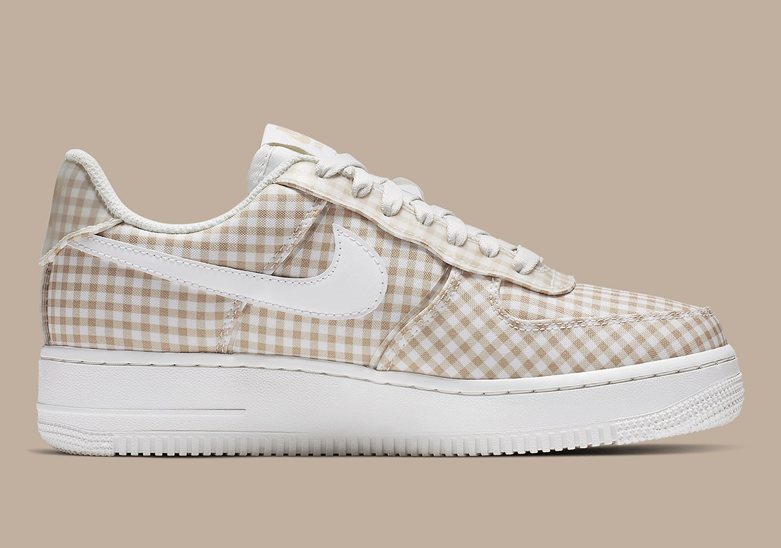 Nike Air Force 1 Gingham Brown Bv4891 101 5