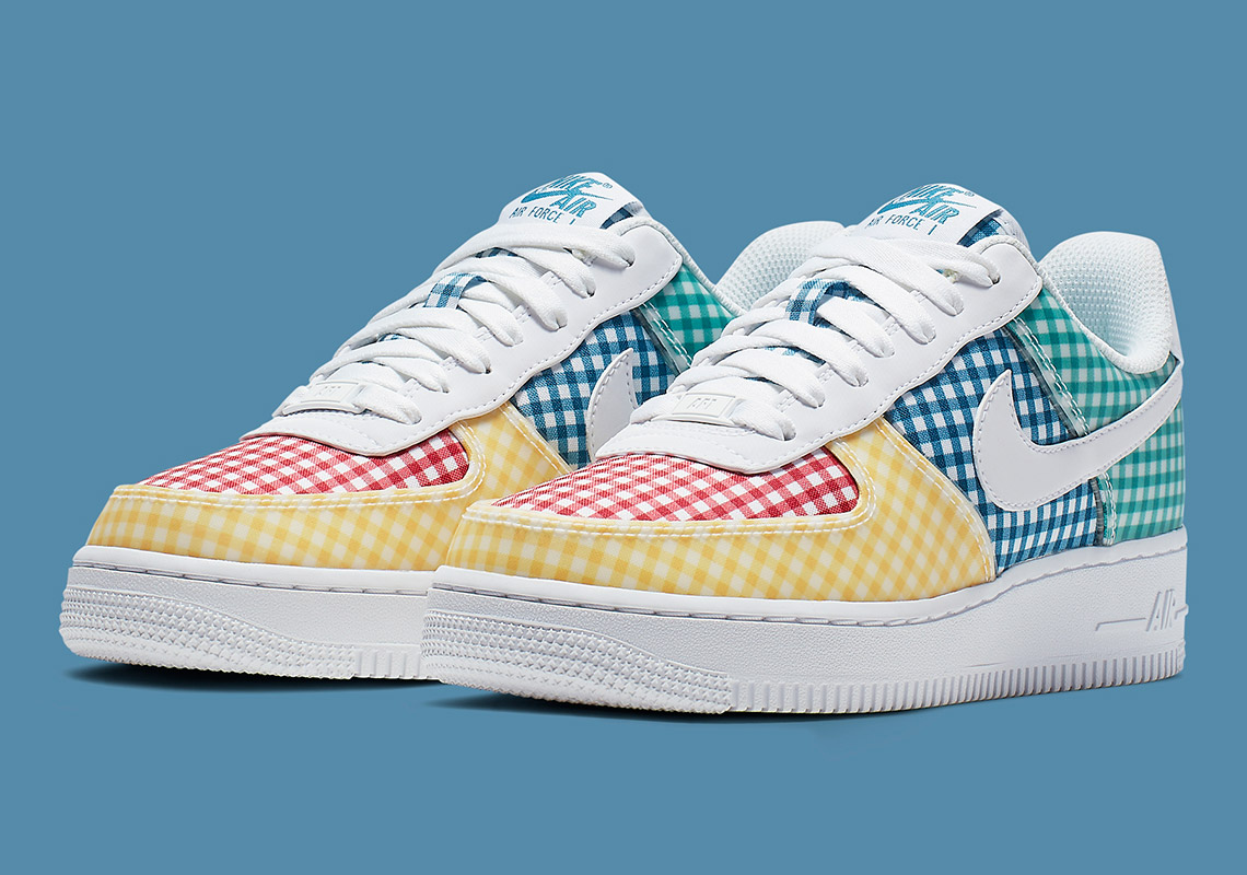 Nike Air Force 1 Gingham Multi Bv4891 100 2