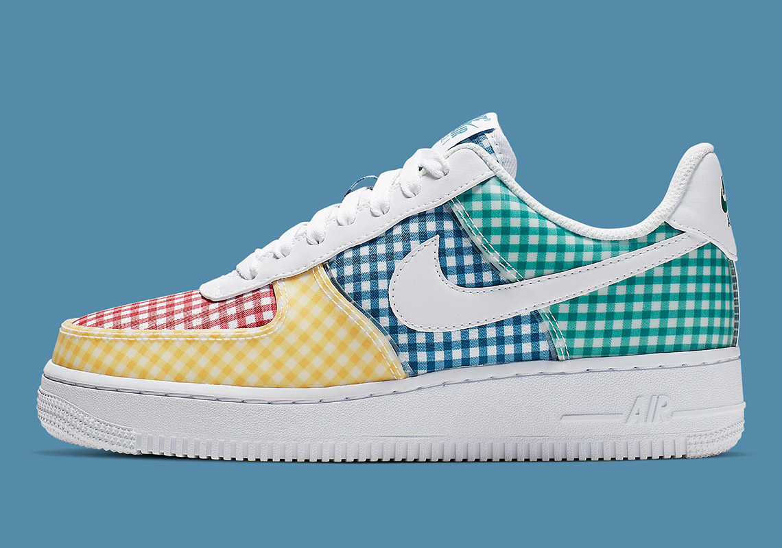 Nike Air Force 1 Gingham Multi Bv4891 100 5