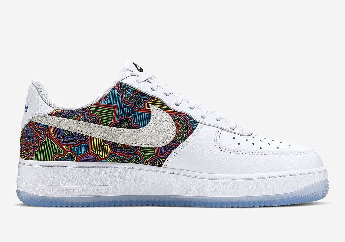 Nike Air Force 1 Low Puerto Rico Cj1620 100 3