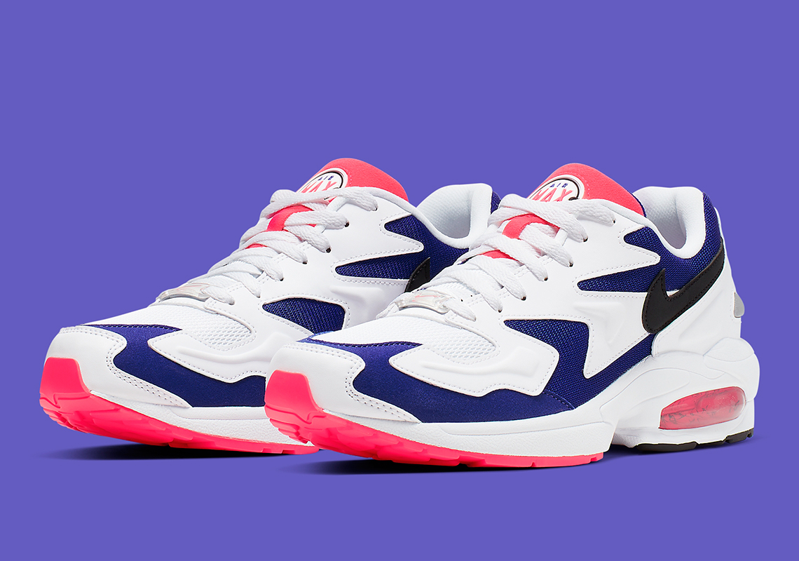 Nike Air Max 2 Light White Purple Crimson Ao1741 104 1
