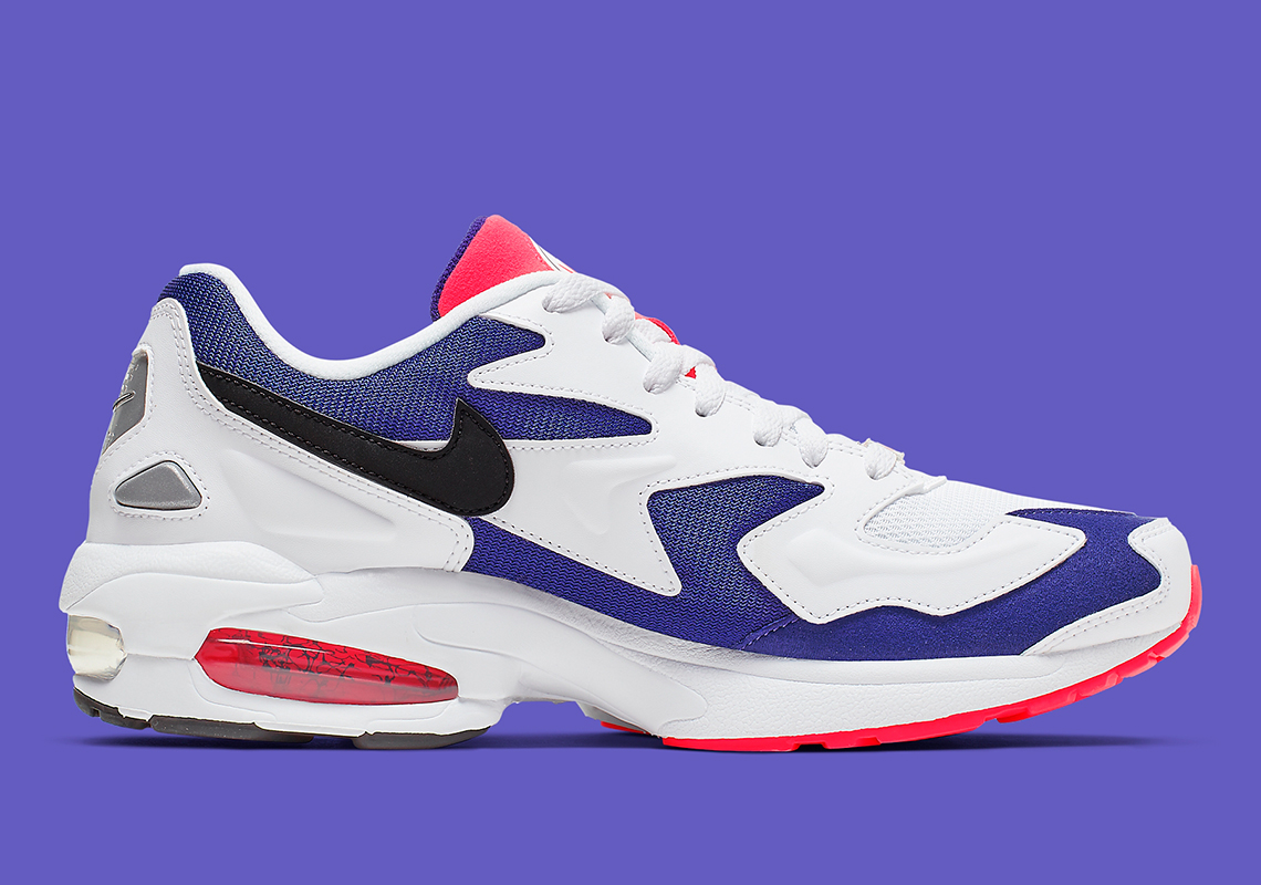 Nike Air Max 2 Light White Purple Crimson Ao1741 104 3