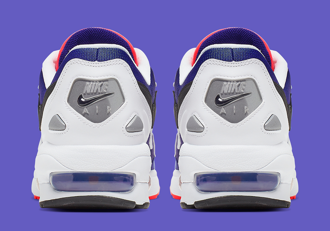 Nike Air Max 2 Light White Purple Crimson Ao1741 104 6