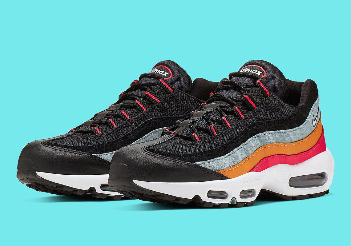 Nike Air Max 95 Black White Ocean Cube At9865 002 3