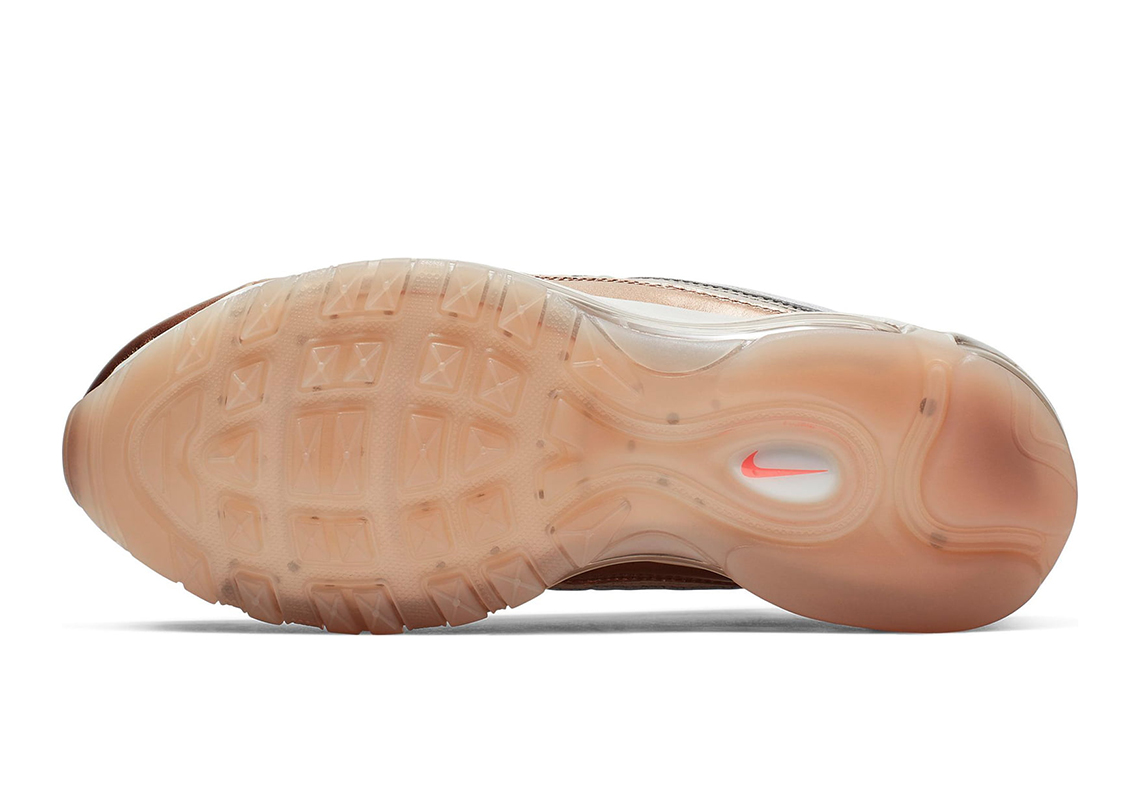 Nike Air Max 98 Womens White Brown Pink 5