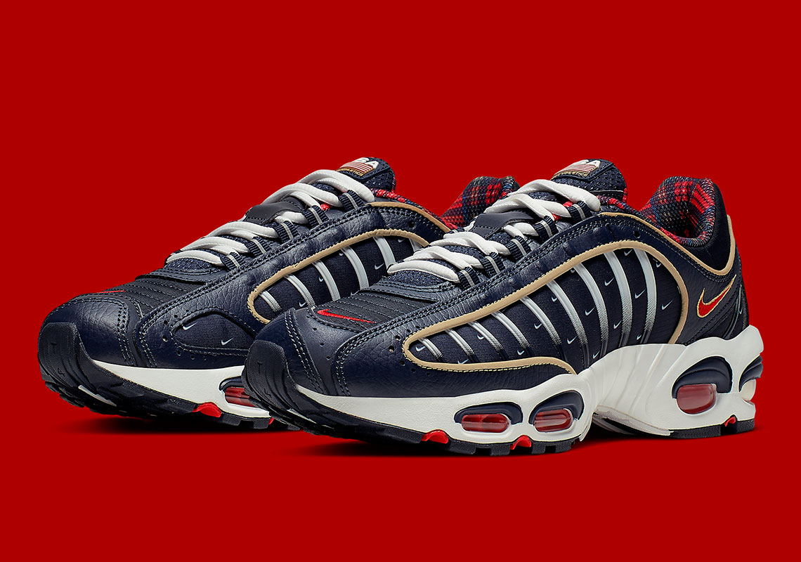 The Nike Air Max Tailwind IV "USA" Features Plaid