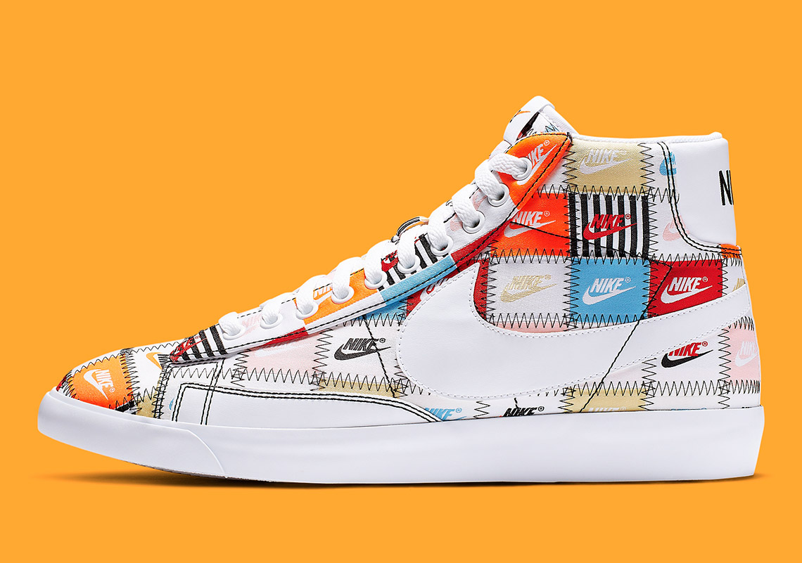 The Nike Blazer "Patchwork Pack" Is Available In High And Low