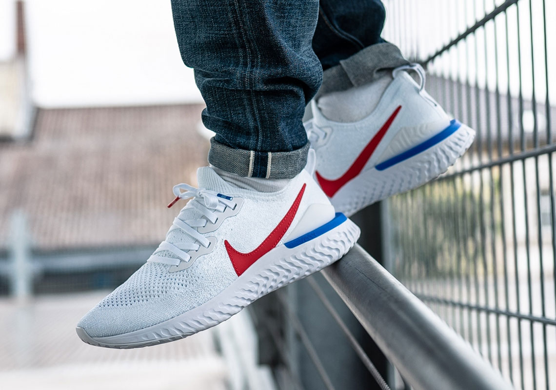 Nike Epic React Flyknit 2 Cortez Cj8295 100