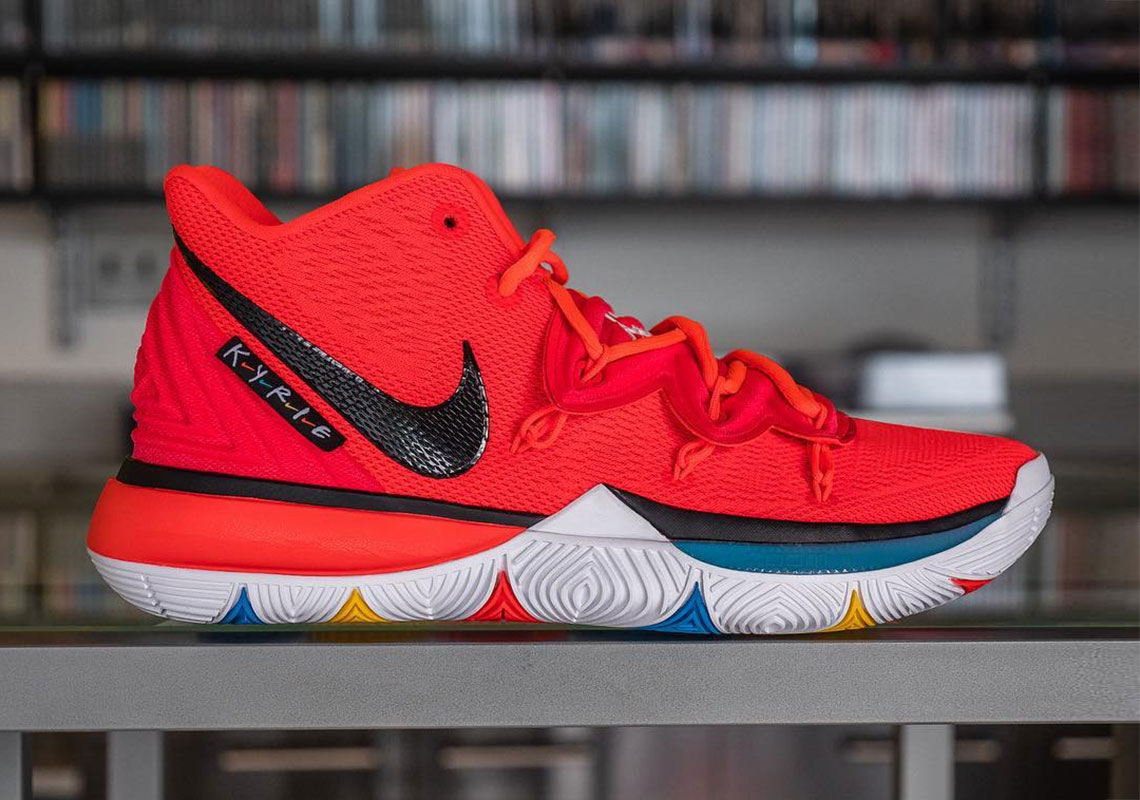 Nike Created An Alternate Kyrie 5 "Friends" In Red