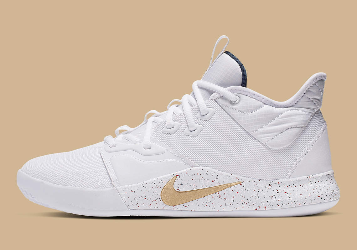 Nike Pg 3 White Gold Navy Ao2607 100 2