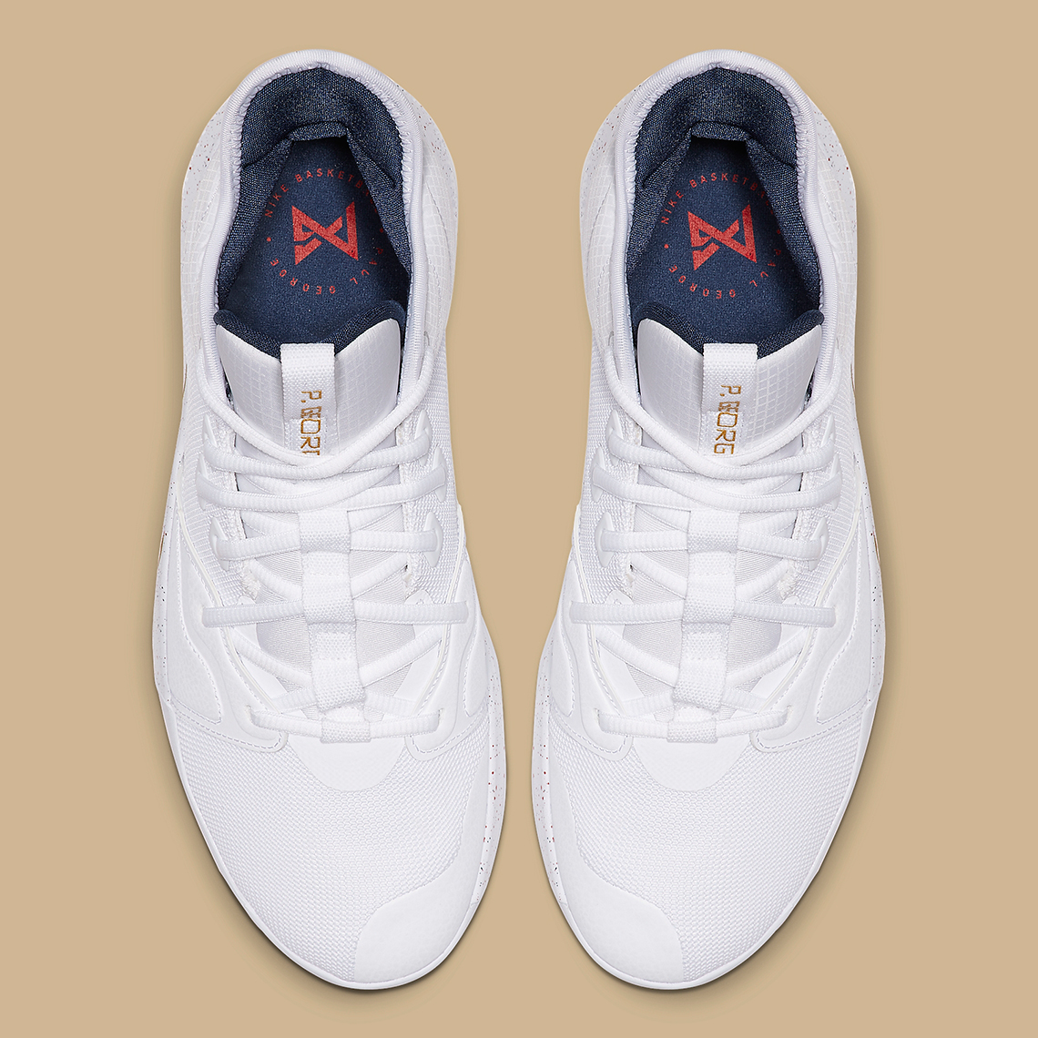 Nike Pg 3 White Gold Navy Ao2607 100 6