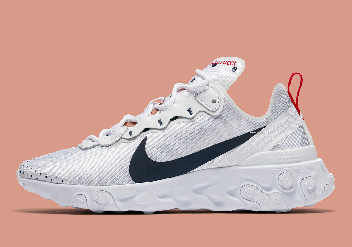 French Vibes On The Nike React Element 55 Premium