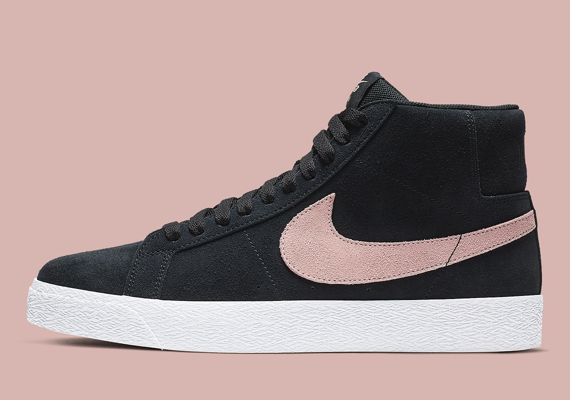 Nike Sb Blazer Mid Washed Coral 864349 004 2