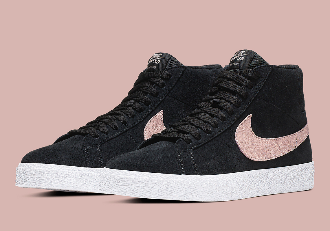 Nike SB Continues The "Washed Coral" Trend With The Blazer Mid