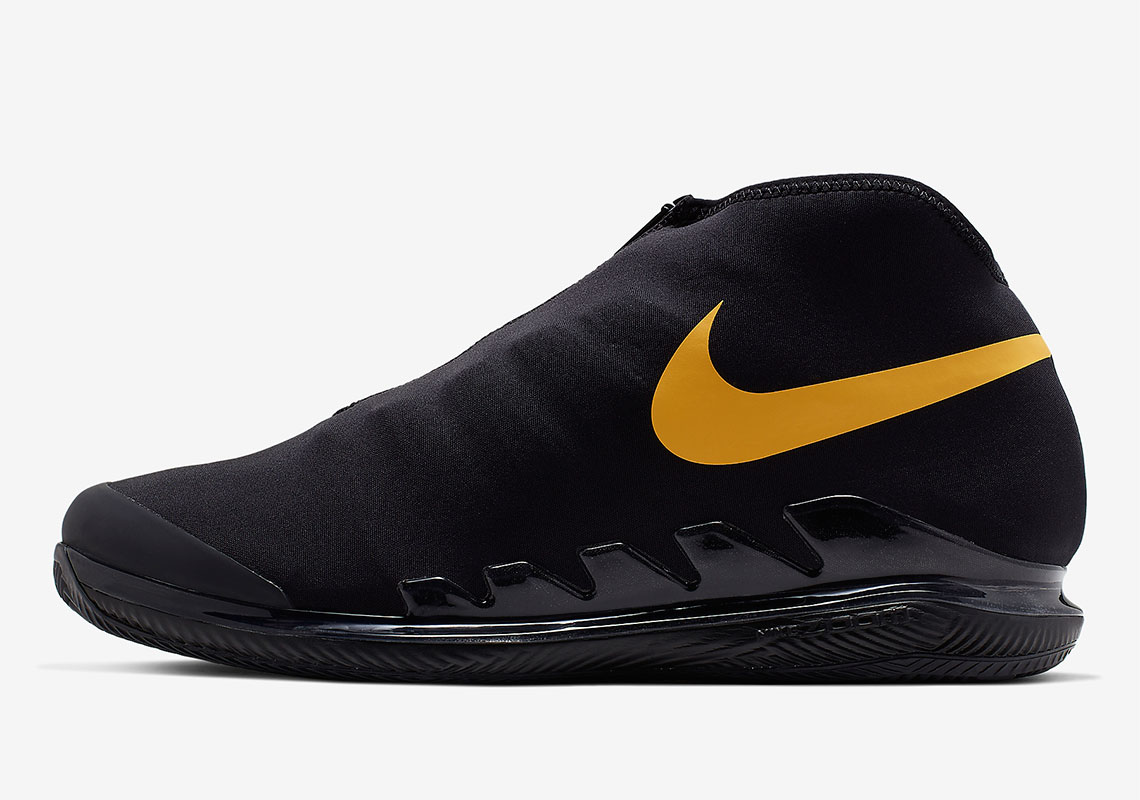 Nike Zoom Vapor X Glove Black Gold Aq0568 001 4