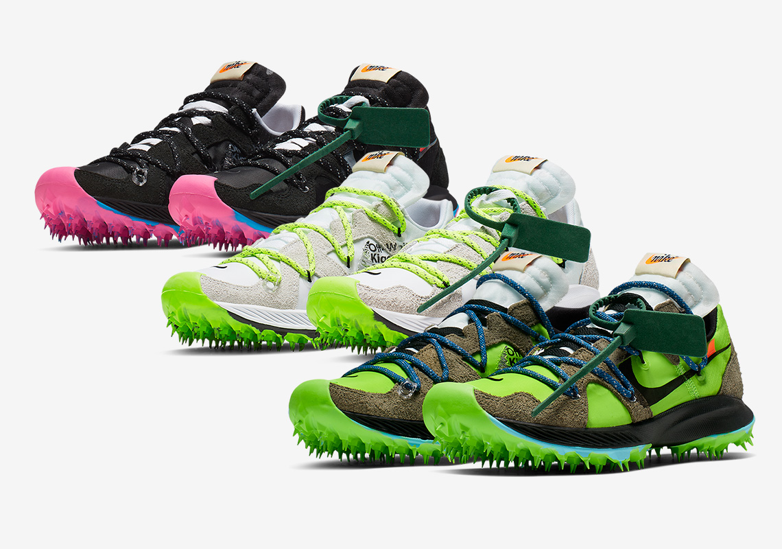 Off-White x Nike Zoom Terra Kiger 5 "Athlete In Progress" Collection Releases On June 27th